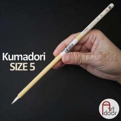 Cọ vẽ đầu Tròn màu nước HOLBEIN lông Hươu Nhật Bản