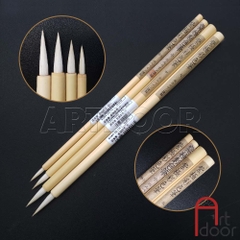 Cọ vẽ đầu Tròn màu nước HOLBEIN Shigoku Saishiki lông Dê Nhật Bản