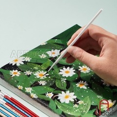 Cọ vẽ Tỉa nét siêu mảnh (giá Rẻ) tập vẽ màu Nước, Acrylic, Gouache, đất sét, số hoá