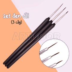 Cọ vẽ Tỉa nét siêu mảnh (giá Rẻ) tập vẽ màu Nước, Acrylic, Gouache, đất sét, số hoá