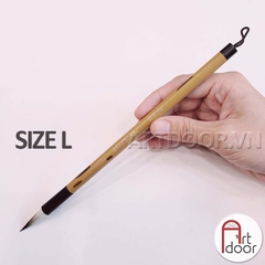 Cọ vẽ đầu Tròn thư pháp ART SECRET lông Ngựa Thỏ (BPR04) - [xả kho]