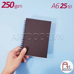 Sổ vẽ màu nước CANSON Truyền Thống dày 220gsm (vân ngang)