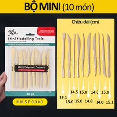 Dụng cụ nặn đất sét tự khô MONT MARTE làm thủ công