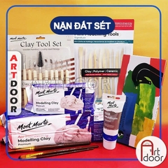 Dụng cụ nặn đất sét tự khô MONT MARTE làm thủ công