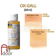 Dung môi màu Nước HOLBEIN tạo Nhũ, Trong, Mượt màu hơn (60ml)
