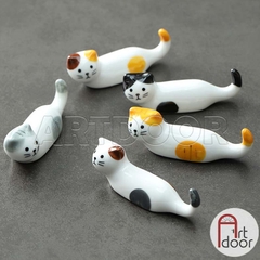 Giá gác cọ vẽ tranh bằng Sứ hình thú