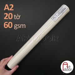 Giấy binh bài BÃI BẰNG A3/ A2  vẽ hình họa (Rất Mỏng 60gsm) vẽ nháp sau đó scan lại