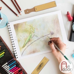 Giấy nhám chà bút chì, mài nhọn đầu chì học vẽ hình họa, luyện thi kiến trúc mỹ thuật