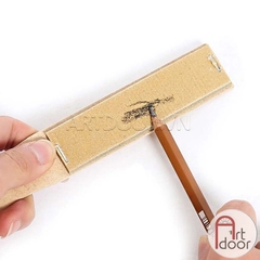 Giấy nhám chà bút chì, mài nhọn đầu chì học vẽ hình họa, luyện thi kiến trúc mỹ thuật