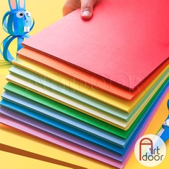 Giấy nhiều màu làm mô hình, thủ công - [xả kho]