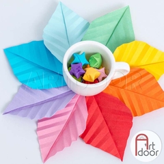 Giấy nhiều màu làm mô hình, thủ công - [xả kho]