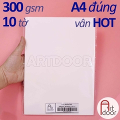 Giấy vẽ màu nước BAOHONG 100% Cotton dày 200~300gsm (vân mịn Hot)