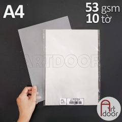 Giấy vẽ scan GATEWAY Tracing Paper dày 53~83gsm (trơn)