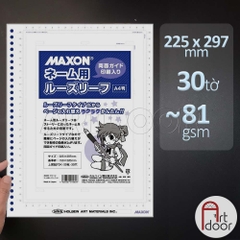 Giấy vẽ truyện tranh HOLBEIN Maxon Manga mỏng 110~135gsm (vân mịn)