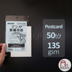 Giấy vẽ truyện tranh HOLBEIN Maxon Manga mỏng 110~135gsm (vân mịn)