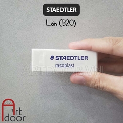 Gôm tẩy chì Pentel, Staedtler (Trắng 2B) siêu sạch vẽ người, đầu tượng, tĩnh vật, luyện thi hình họa