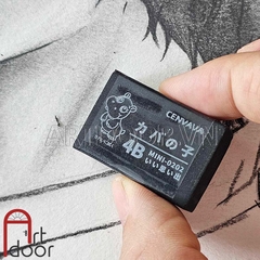 Gôm tẩy chì (Đen 4B) siêu sạch vẽ người, đầu tượng, tĩnh vật, luyện thi hình họa