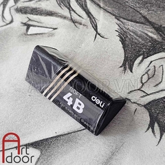 Gôm tẩy chì (Đen 4B) siêu sạch vẽ người, đầu tượng, tĩnh vật, luyện thi hình họa
