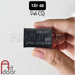 Gôm tẩy chì (Đen 4B) siêu sạch vẽ người, đầu tượng, tĩnh vật, luyện thi hình họa