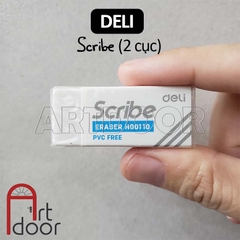 Gôm tẩy chì Pentel/ Staedtler/ Deli (Trắng 2B) siêu sạch vẽ người, đầu tượng, tĩnh vật, luyện thi hình họa