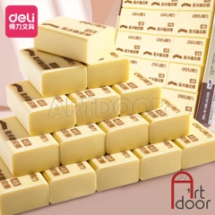 Gôm tẩy chì (Vàng 4B) siêu sạch vẽ người, đầu tượng, tĩnh vật, luyện thi hình họa