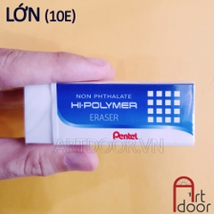 Gôm tẩy chì Pentel, Staedtler (Trắng 2B) siêu sạch vẽ người, đầu tượng, tĩnh vật, luyện thi hình họa