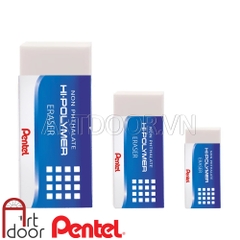 Gôm tẩy chì Pentel, Staedtler (Trắng 2B) siêu sạch vẽ người, đầu tượng, tĩnh vật, luyện thi hình họa