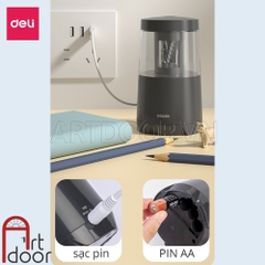 Gọt chuốt bút chì điện tự động DELI loại tốt