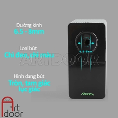 Gọt chuốt bút chì MARIES Sharpener có thể chuốt dài, quay bằng tay