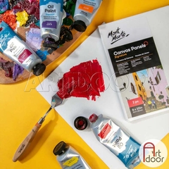 [HÀNG LỖI, THANH LÝ] Canvas vẽ tranh MONT MARTE Panels tấm mỏng (20*25) bị thấm keo