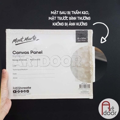 [HÀNG LỖI, THANH LÝ] Canvas vẽ tranh MONT MARTE Panels tấm mỏng (20*25) bị thấm keo