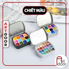 Khay Hộp Pocket chiết màu nước, pan rỗng (nhiều loại)