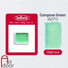 Màu Nước HOLBEIN (chiết 1ml) hạng hoạ sĩ pan lẻ