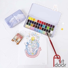 Màu Nước HOLBEIN (chiết 1ml) hạng hoạ sĩ pan lẻ