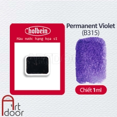 Màu Nước HOLBEIN (chiết 1ml) hạng hoạ sĩ pan lẻ