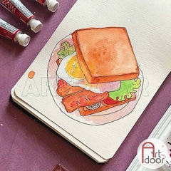 Bộ màu Nước Tuýp HOLBEIN Artist 5ml (hộp giấy) - 48 Màu