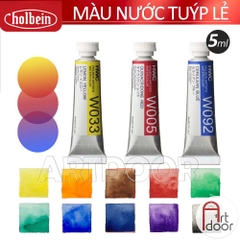Màu Nước Tuýp HOLBEIN hạng hoạ sĩ 5ml lẻ (full)