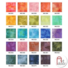 Màu nước chiết HOLBEIN Granulating (tách lớp)