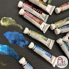 Màu Nước Tuýp HOLBEIN hạng hoạ sĩ 5ml lẻ (Đen/ Trắng/ Nhũ/ Pastel)