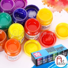 Bộ màu vẽ Poster SAKURA Postercolor Hũ 30ml (hộp giấy)
