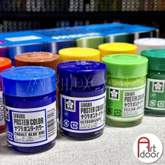 Bộ màu vẽ Poster SAKURA Postercolor Hũ 30ml (hộp giấy)