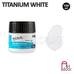 Màu vẽ Acrylic MONT MARTE Hũ (100ml) custom áo, vải, gỗ, kính, tô tượng, đất sét, số hóa