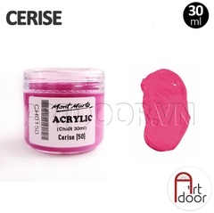 Màu vẽ Acrylic MONT MARTE Hũ (chiết 30ml) custom áo, vải, gỗ, kính, tô tượng, đất sét, số hóa