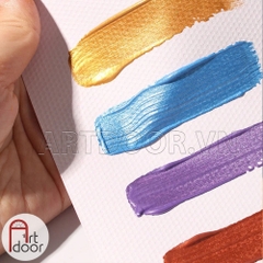 Combo màu vẽ Acrylic MONT MARTE Hũ (chiết 30ml) custom áo, vải, gỗ, kính, tô tượng, đất sét, số hóa