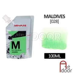 Màu vẽ Gouache HIMI Túi (100ml) học vẽ trang trí màu, pha cùng pentel poster