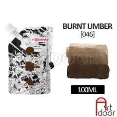 Màu vẽ Gouache HIMI Túi (100ml) học vẽ trang trí màu, pha cùng pentel poster