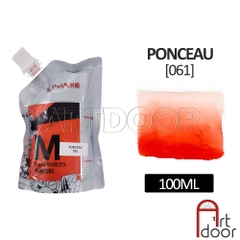 Màu vẽ Gouache HIMI Túi (100ml) học vẽ trang trí màu, pha cùng pentel poster