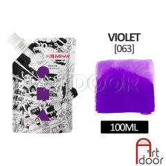 Màu vẽ Gouache HIMI Túi (100ml) học vẽ trang trí màu, pha cùng pentel poster