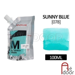 Màu vẽ Gouache HIMI Túi (100ml) học vẽ trang trí màu, pha cùng pentel poster