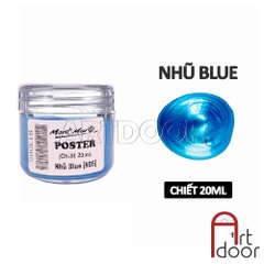 Màu vẽ Poster Paint MONT MARTE Hũ (chiết 20ml) - [xả kho]
